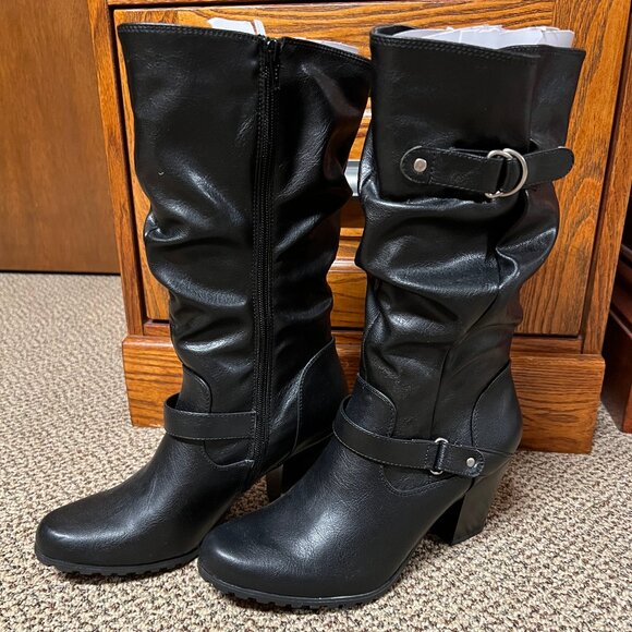 Apt. 9 Shoes - Women's Apt 9 Black Tall Boots Size 9.5 NWOT